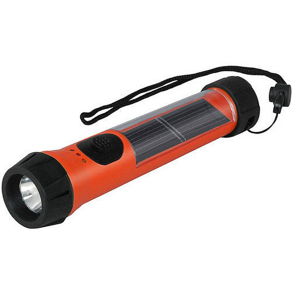 Hybrid Light Solar Hybrid Flashlight, 40 Lumens