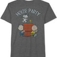 thumbnail image 1 of Hybrid Mens House Party Graphic T-Shirt, Grey, Small, 1 of 1