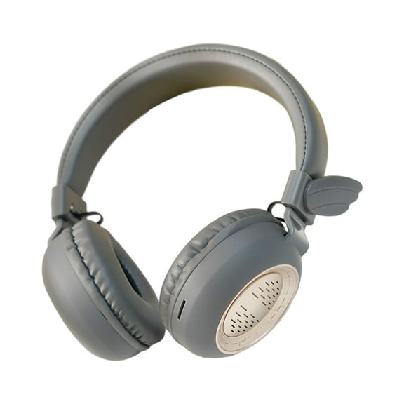 Hybrid Noise Cancelling Headphones, 90H Playtime Wireless Over Ear Bluetooth Headset, Spatial Audio AI Chat with 5 Mics, Supports Dual Connection and USB-C Input, with 32 EQ Music Modes,Gray