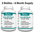 thumbnail image 1 of Hybrid Nutraceuticals Bovine Colostrum Supplement 500mg - 30% IgG Lactoferrin Supplements, Immunoglobulin, Immune Support, Bone, Muscle & Gut Health (2-Pack), 1 of 9