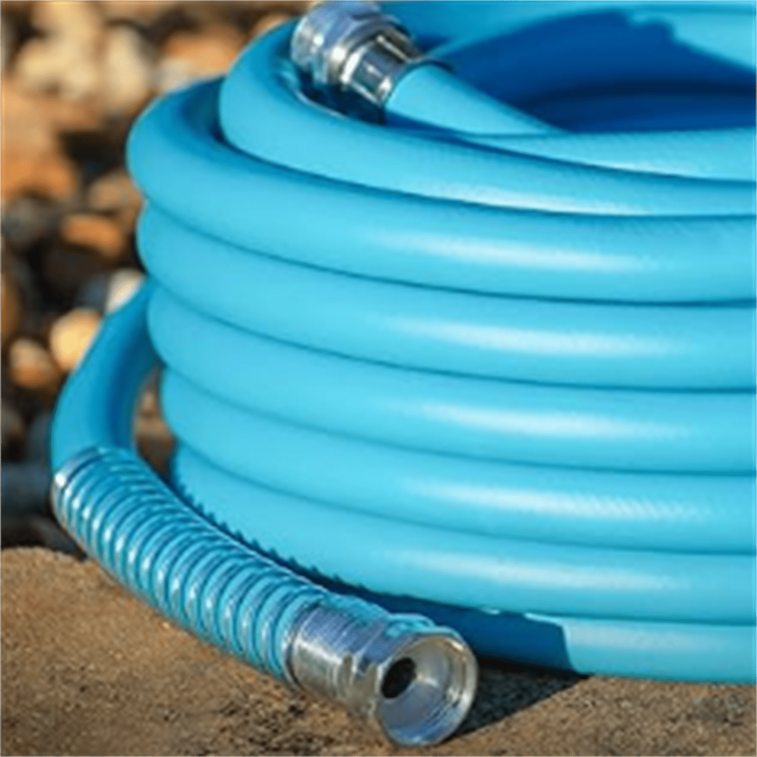 Hybrid Polymer Flex Garden Hose, Kink-Free Hose, 450 PSI Max, 50 Feet Long, 5/8 Inches Wide