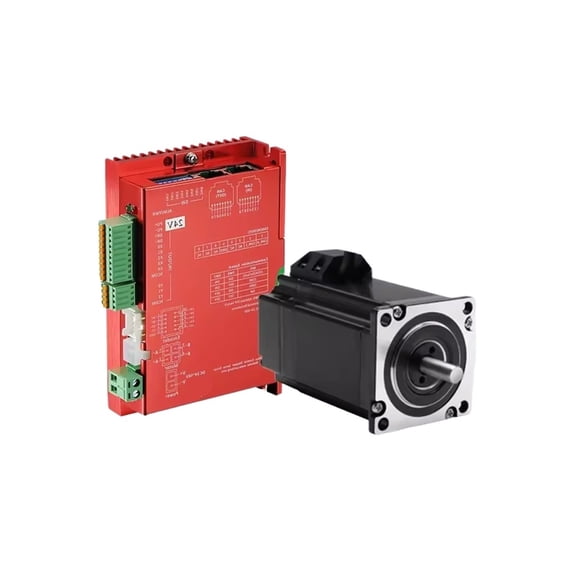 Hybrid Servo Motor and Driver 2phase RS485 57mm 24V 50V NEMA 23 Close Loop Stepper Motor Driver ,Easy to Use - NEMA17 PHM42S_1.8 DEGREE