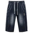 thumbnail image 1 of Hybrid Shorts – Athletic Slim Fit Men’s Shorts Men's Summer Loose Pocket Shorts Are Relaxed Comfortable And Breathable Denim Shorts, 1 of 3
