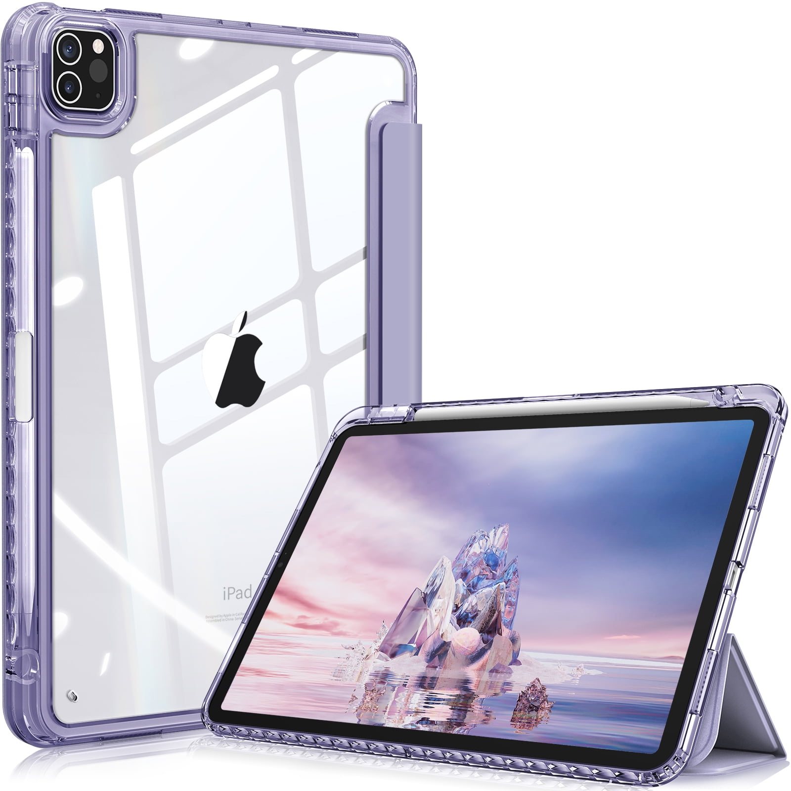 Magnetic Stand Case for iPad Air 5th 4th Generation 10.9 inch 2022 2020 -  Shockproof Cover with Pencil Holder, Card Slot, Auto Sleep Wake For iPad  Pro 11 inch 2018 2020 2021 2022 (1st/2nd/3rd/4th Gen) 