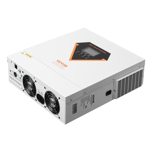 Hybrid Solar Inverter, 3000W All-in-One Pure Sine Wave Inverter Charger