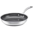 thumbnail image 1 of Hybrid Stainless Steel Cookware, Skillet with Helper Handle, PFAS-Free Ceramic Technology, Scratch Proof, Cool Grip Handles, Dishwasher Safe, 1 of 10