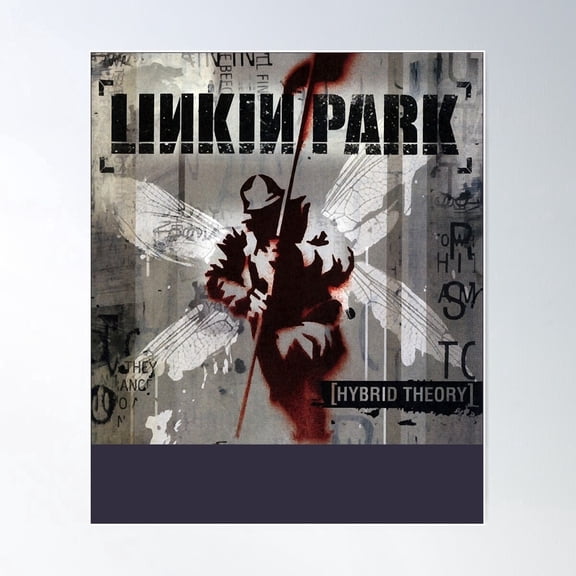 Hybrid Theory Lover Poster Wall Art Vintage Style Wall Decor Physical Poster , Poster Print Only
