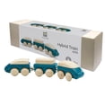 thumbnail image 1 of PlanToys® Hybrid Train Wooden Montessori Vehicle Toy | Early Movement, Imagination and Practical Life Exploration | Eco Friendly Train Set for Meaningful Play, 1 of 8