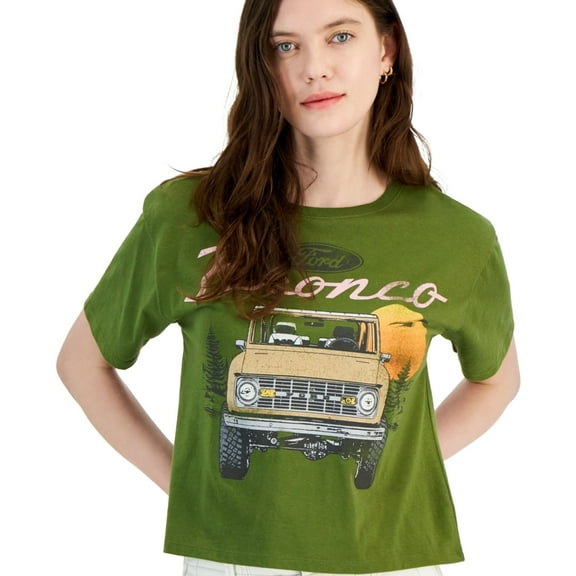 Hybrid Womens Ford Print Graphic T-Shirt, Multicoloured, Juniors, Large