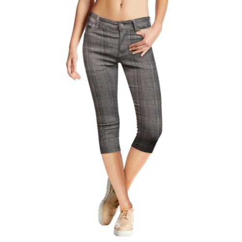Hybrid and Company Women's Hyper Stretch Denim Capri Jeans
