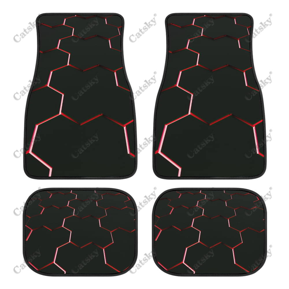 graphics Car Floor Mats Interior Accessories Rubber Printing