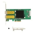 Hydanny PCIe Network Card Dual SFP Port 10 100 1000Mbps IEEE 802 3ad