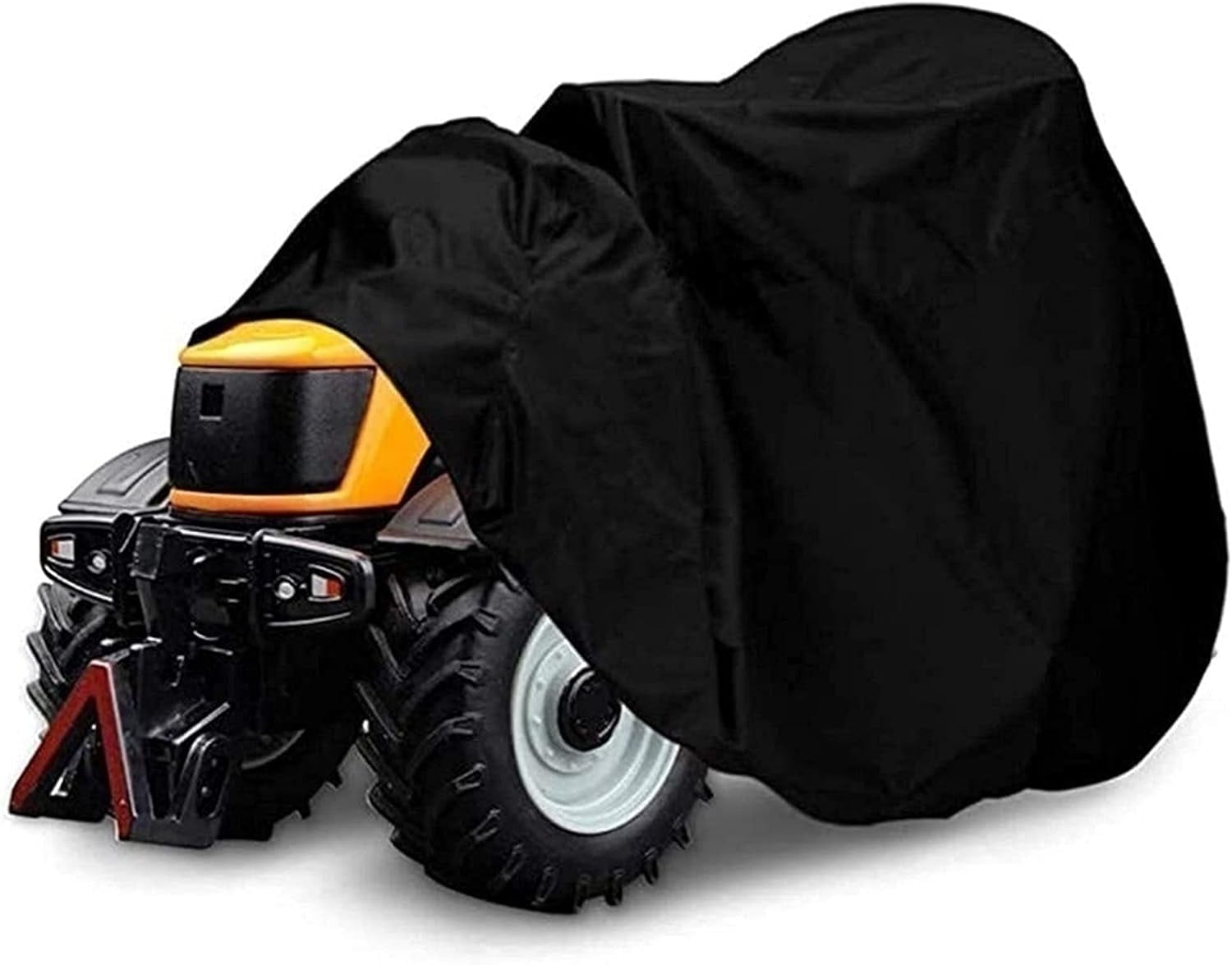 Lawn Mower Tarpaulin Cover 210D Waterproof Universal Protective Cover Garage Cover for Lawn Tractor Dust Protection (Color : Green, Size : XXL)
