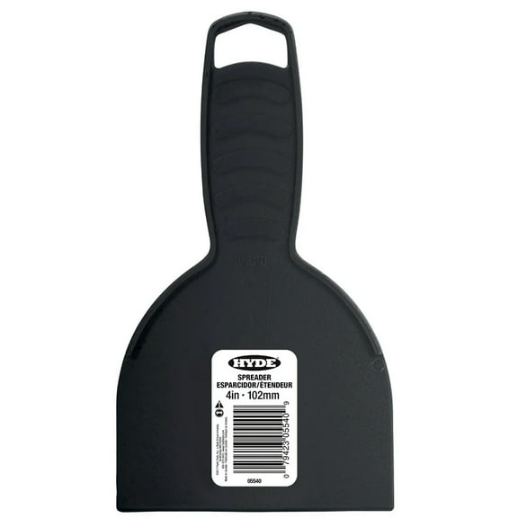 Hyde Putty Knife, Flexible, 4", Polypropylene 05540