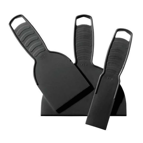 Hyde Putty Knife/Scraper Set,1-1/2,3,6" W,3Pc 05610