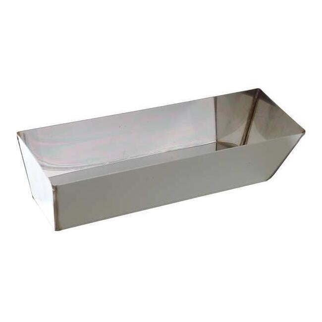 Hyde 9012 Stainless Steel Durable Edge Joint Compound Mud Pan 3-1/2 D ...