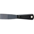 thumbnail image 1 of Hyde 1036 1-1/4" Black & Silver Bent Stiff Putty Knife, 1 of 2