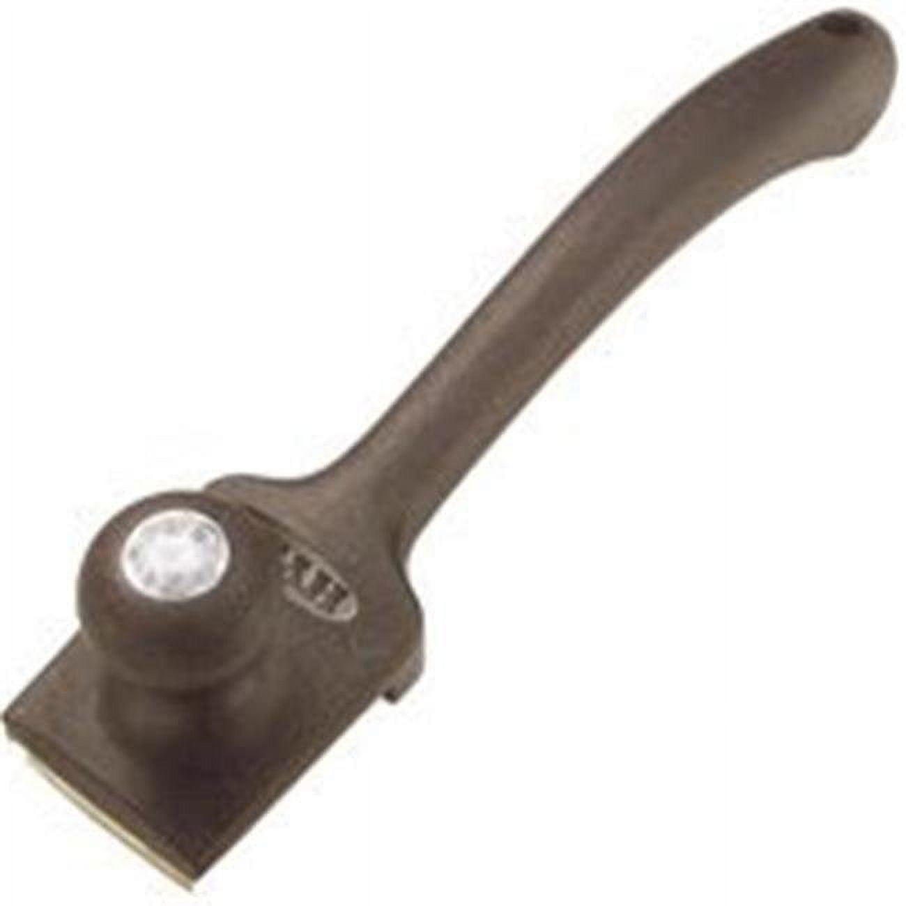 Hyde Black Silver 2 1 2 In. 4 Edge Blade Lifetime Pull Scraper 10540
