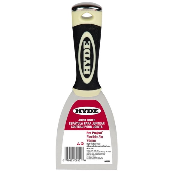 Hyde Joint Knife,Flexible,3",Carbon Steel 06351