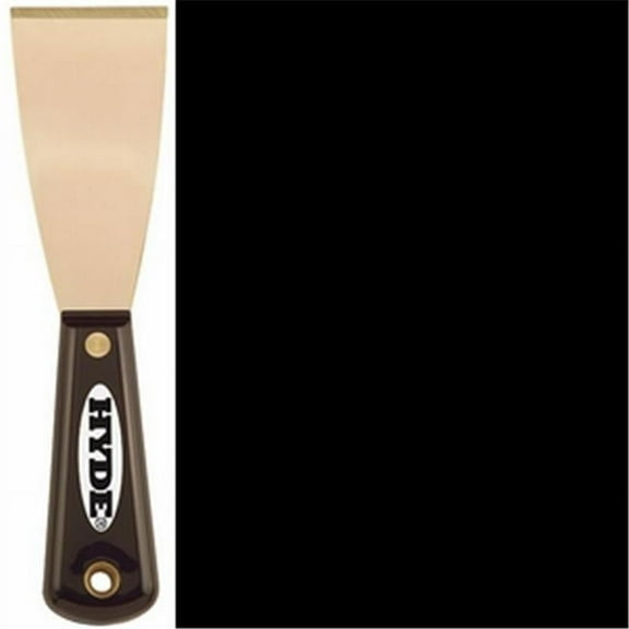Hyde Putty Knife,Straight,Brass,2"W 02320
