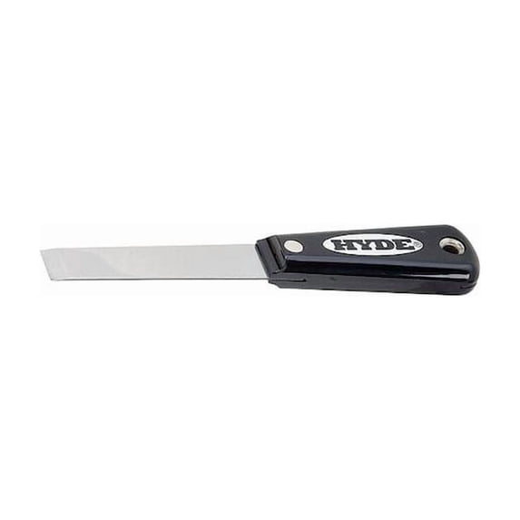 Hyde Putty Knife,Straight,Carbon Steel,3/4"W 02205