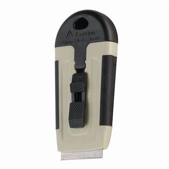 Hyde Glass Scraper, Flexible, 1-1/2", Steel 13040