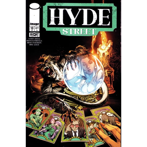 Hyde Street #10A VF ; Image Comic Book