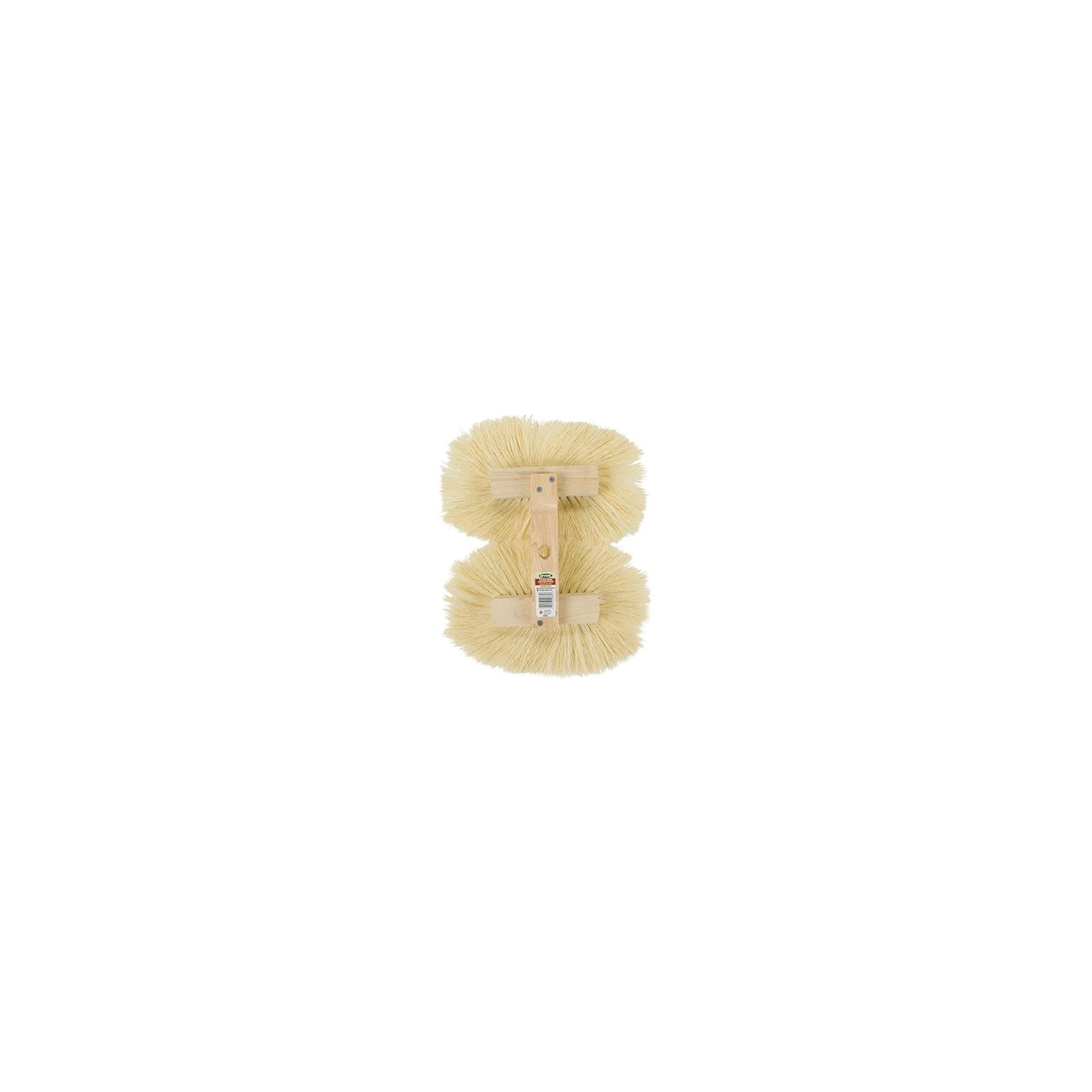 Brosse Double Texture HYDE 09885 – Poils Chanvre Naturel Pour Murs Et Plafonds – Filetage Acme