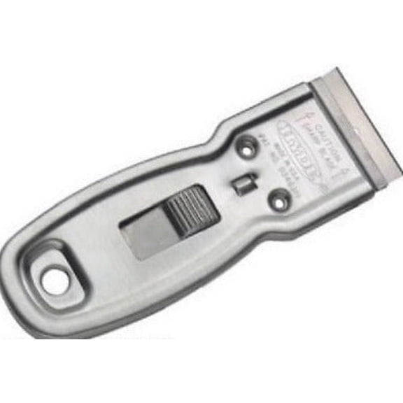 Hyde Tools 13050 Delta Heavy Duty Metal Single Edge Razor Blade Glass Scraper - Quantity of 20