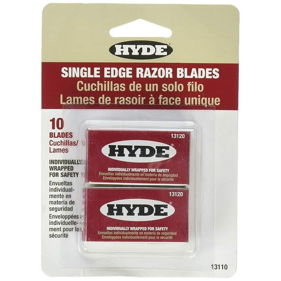 Hyde Tools 13110 10PK SGL Edge Blades