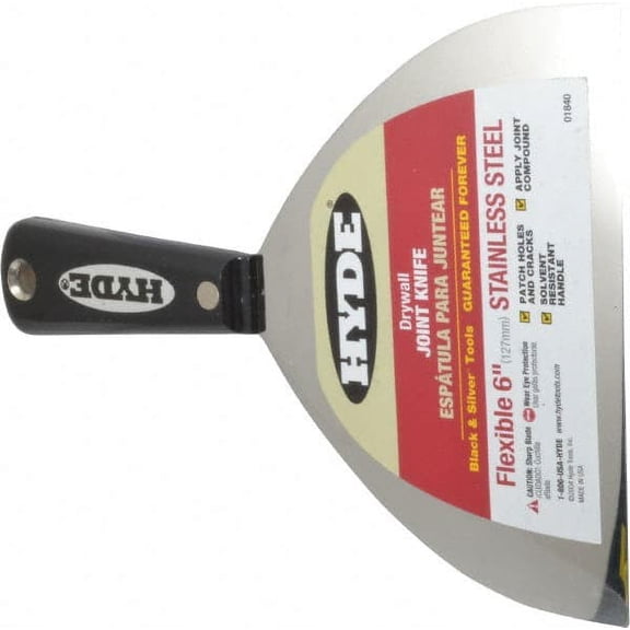 Hyde Tools 6" Wide Stainless Steel Taping Knife