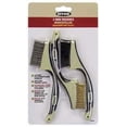thumbnail image 1 of Hyde Tools - Nylon & Stainless Hand Brush Set - 6-1/2" Brush Length, 0.1mm Trim Length (2 Pack), 1 of 1