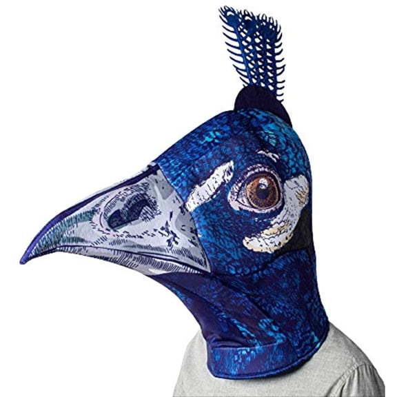 Hyde and EEK! Boutique Adult Peacock Head Mask Disguise One Size Fits Most