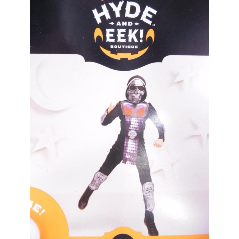 Hyde and EEK! Kids Light-Up Iron Skull Ninja Halloween