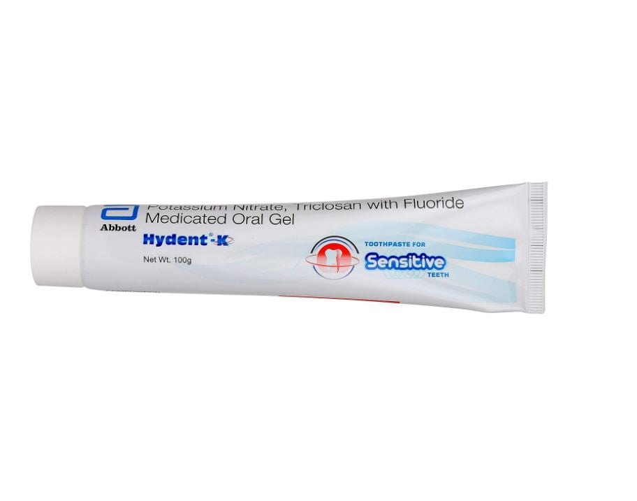 HydentK Medicated Oral Gel with Fluoride Toothpaste for Sensitive