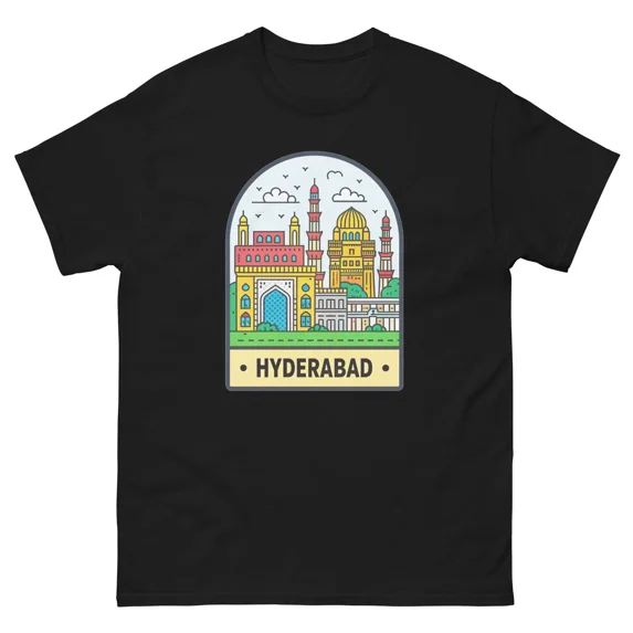 Hyderabad World Travel Urban Area City T-Shirt