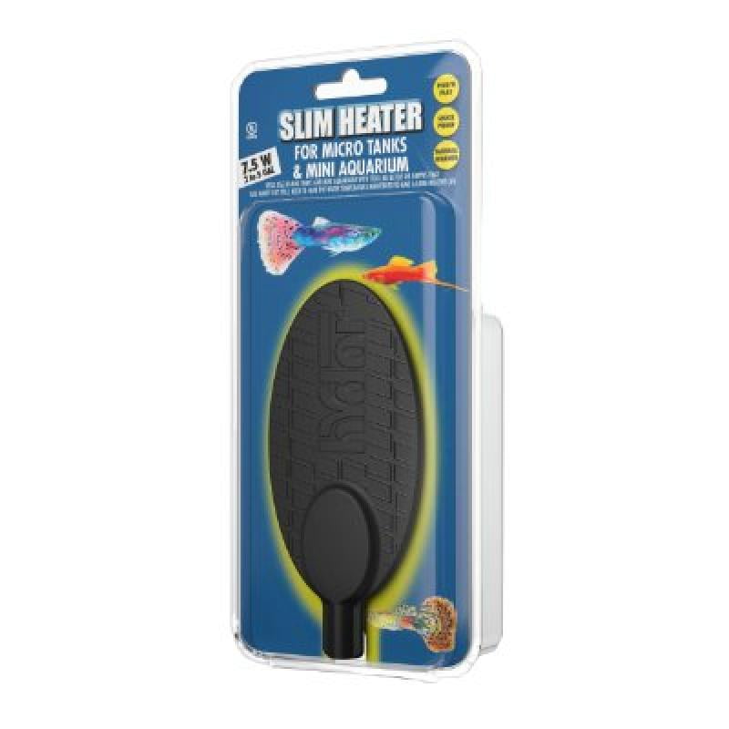 Hydor Slim Heater for Bettas and Bowls, 7.5Watt