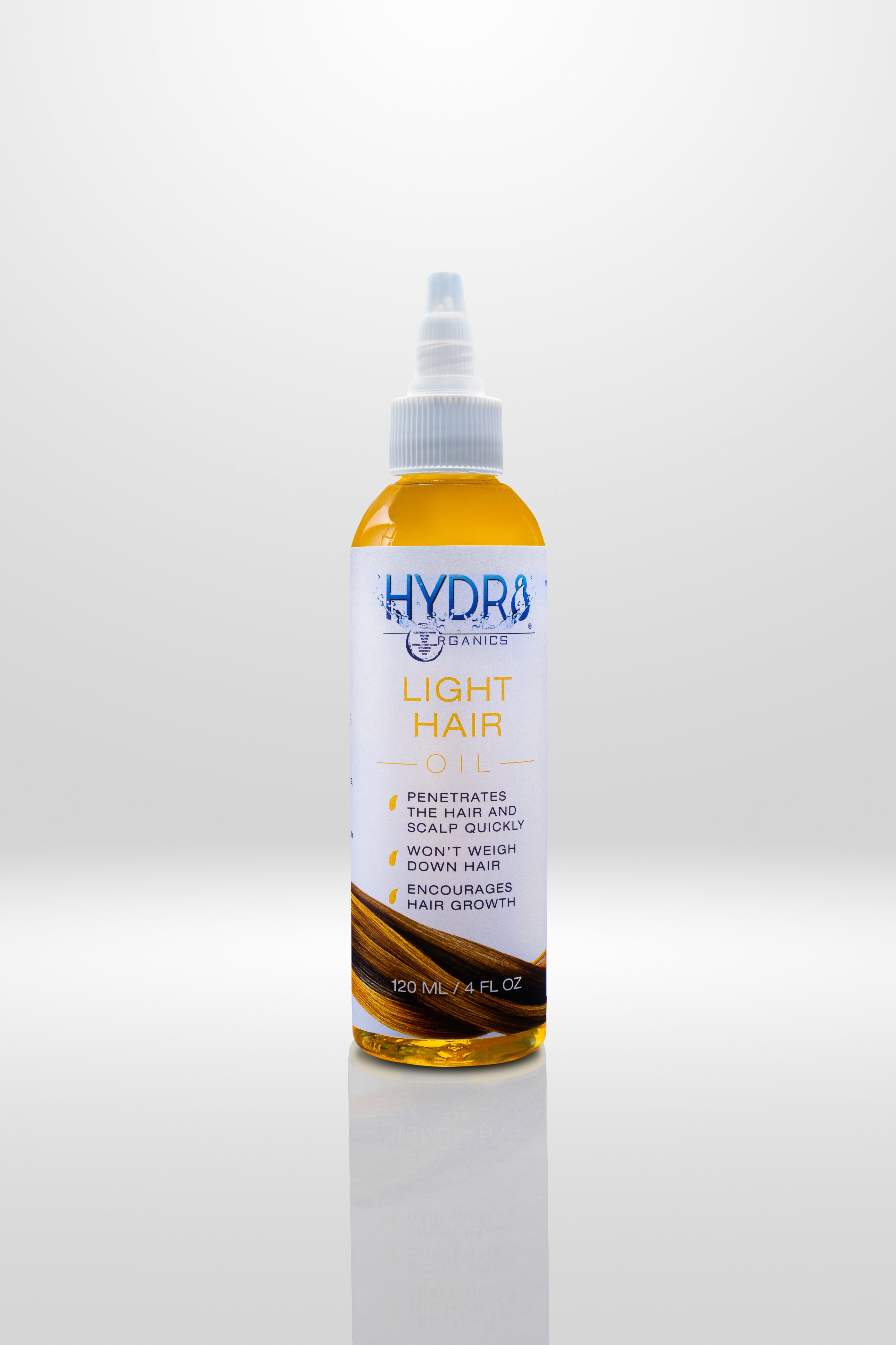 Hydr8 Organics Light Hair Oil (Fine, Wavy, Curly hair)