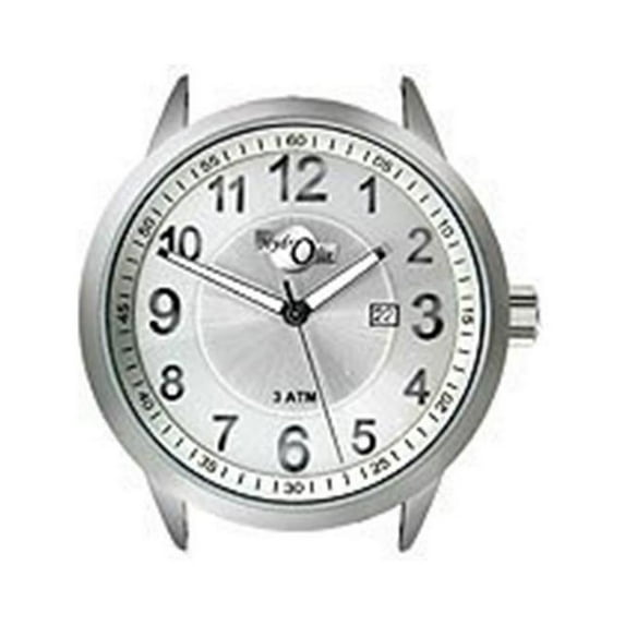 HydrOlix Analog 3-Hand with Date Solid Stainless Steel case #XA00226