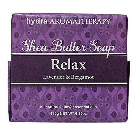 Hydra Aromatherapy Signature Triple-Milled Shea Butter Soap - Relax / Lavender