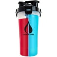 thumbnail image 1 of Hydra Cup 30oz - OG Clear/Black, Dual Threat Shaker Bottle, Shaker Cup + Water Bottle, 2 in 1, Leak Proof, Awesome Colors, Save Time & Be Prepared, 1 of 9