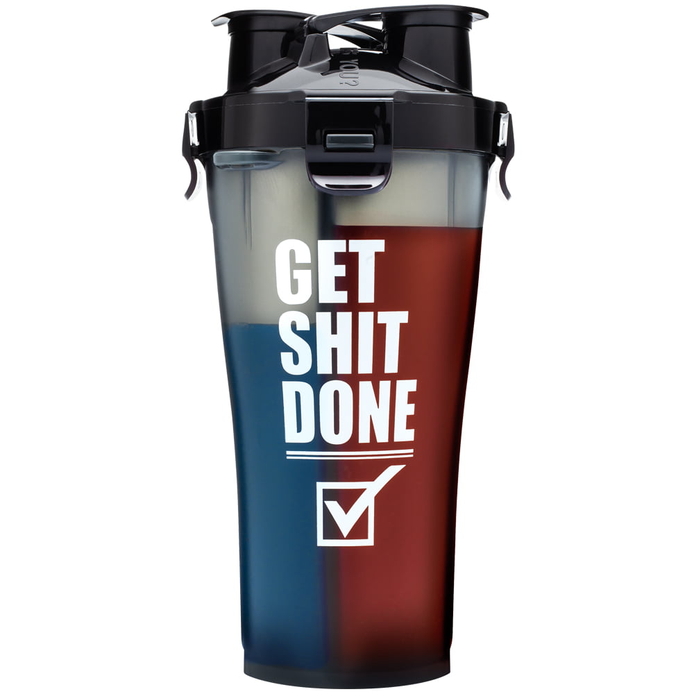 Hydra Cup 36oz - Get It Done High Performance Dual Shaker Bottle