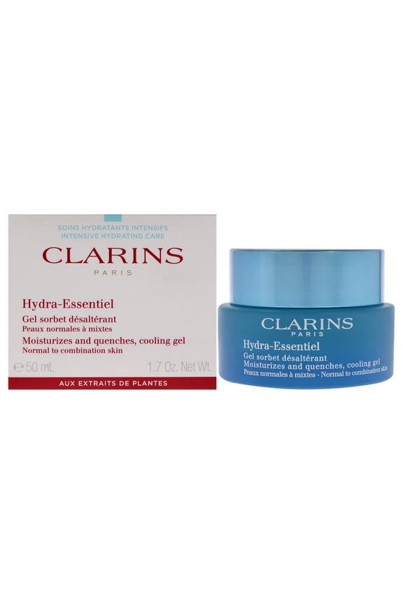 Hydra-Essentiel Cooling Gel - Normal to Combination Skin by Clarins for Unisex - 1.7 oz Gel