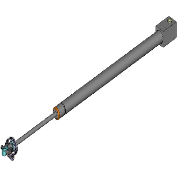 Hydra Fitness Exchange Gas Fold Shock Spring S4369 Works with SciFit PRO100 Miscellaneous Cardio