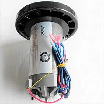 Hydra Fitness Exchange Treadmill Drive Motor with Flywheel 130VDC, 2.75 H.P DC Drive Motor for Smooth Operation Easy Replacement P/N 191451 and 295727 Work with Nordic-Track Pro-form HealthRider L400I