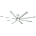 thumbnail image 1 of Hydra Indoor and Outdoor 8-Blade Smart Ceiling Fan 96in Titanium with 3000K LED Light Kit and Wall Control, 1 of 7