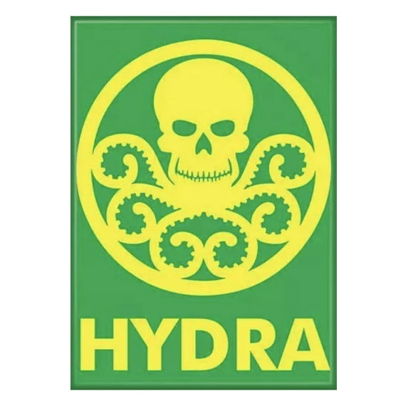 Marvel Comics Hydra Insignia Refrigerator Magnet