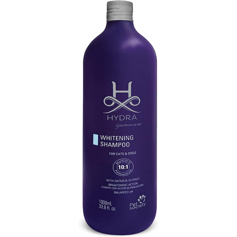 Hydra Professional Whitening Shampoo for Dogs and Cats Pet Whitening Shampoo for Light Colored Fur or Hair Reduces Yellow Color and Stains Walmart