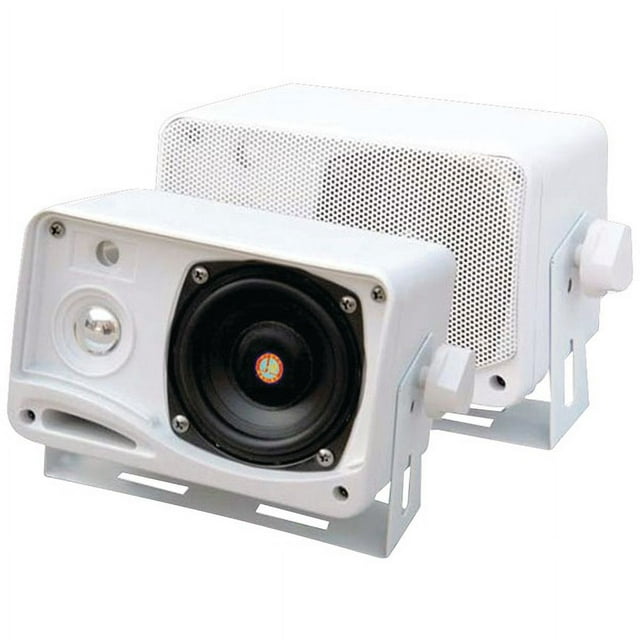 Hydra Series 3.5 200-watt 3-way Weatherproof Mini-box Speaker System (white)
