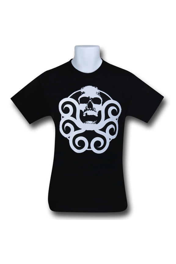White Symbol on Black T-Shirt-Men's XLarge